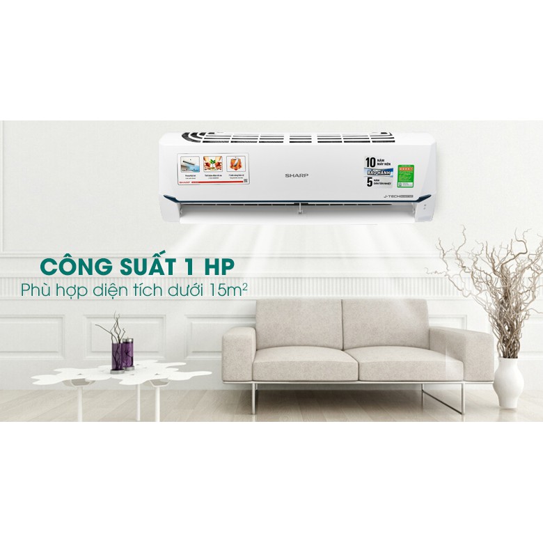 Máy lạnh Sharp Inverter 1 HP AH-X9XEW (Miễn phí giao tại HCM-ngoài tỉnh liên hệ shop)