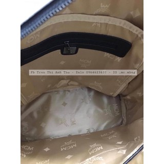 BALO McM MÀU TRẮNG SIZE L - SIZE 40