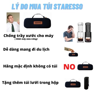 Máy pha cà phê Staresso campoutvn Basic 2024 du lịch cắm trại máy pha cafe cầm tay A440