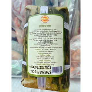 CHẢ LỤA LÁ CHAY PHƯƠNG LOAN 500G