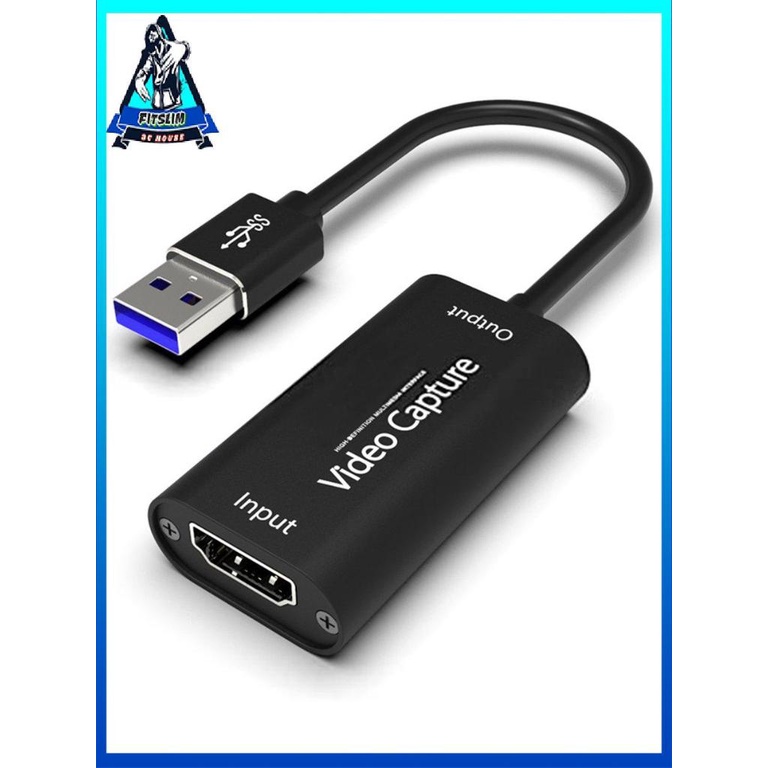 Capture Card USB 3.0 to HDMI Tương thích với đầu ghi video Capture Box Converter [8/4]