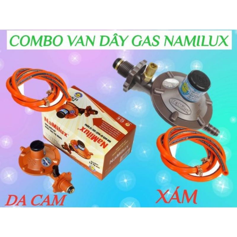 Van Gas CAO CẤP + Dây dẫn gas chống chuột cắn NAMILUX