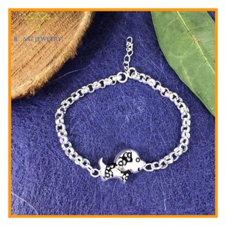 Lắc tay, lắc chân bạc cho bé