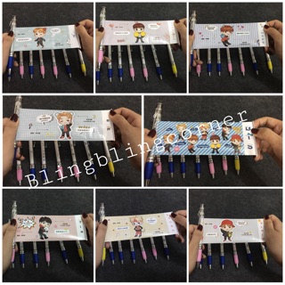 Bút kéo 7 thành viên & cả nhóm bts
