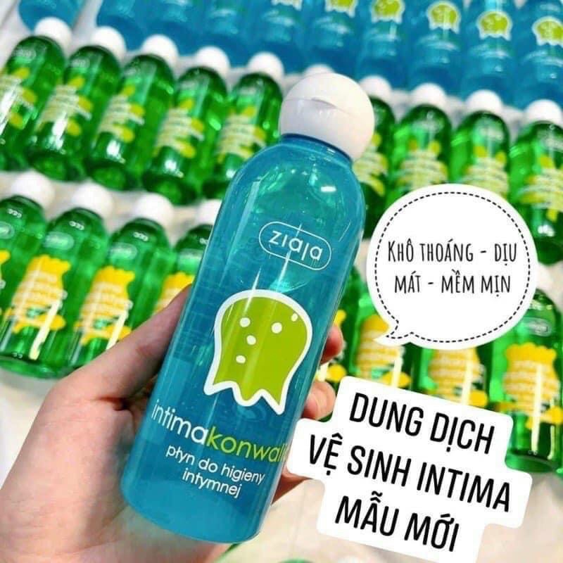 Dung Dịch Vệ Sinh Ziaja Intima Hoa Lan Chuông/ Cúc La Mã 200ml. DATE 2024