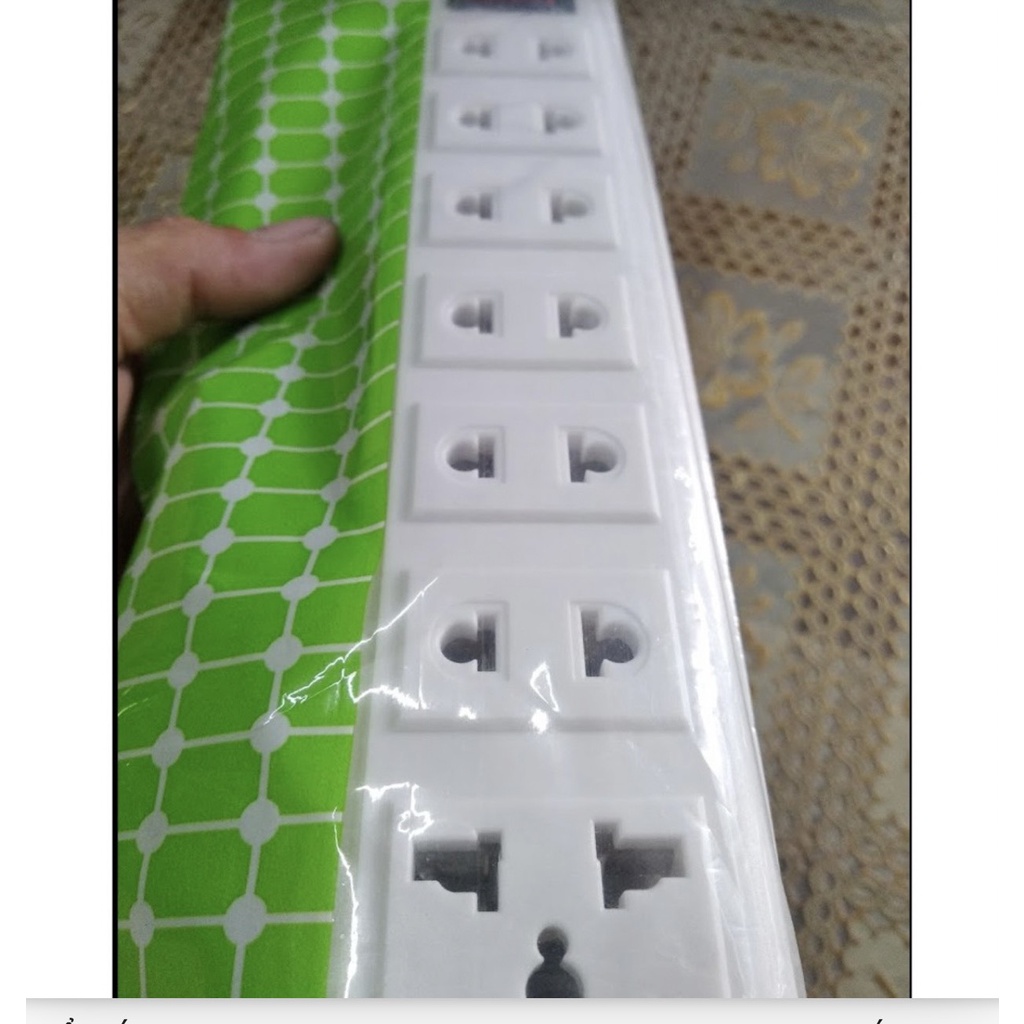 Ổ cắm di động 3 chấu vina 1 CÔNG TẮC 136,2 CÔNG TẮC  236 dây 3m,5m- Màu trắng+đen