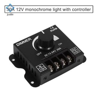 12v-12v 30a metal led switch dimmer controller manual operation for strip light