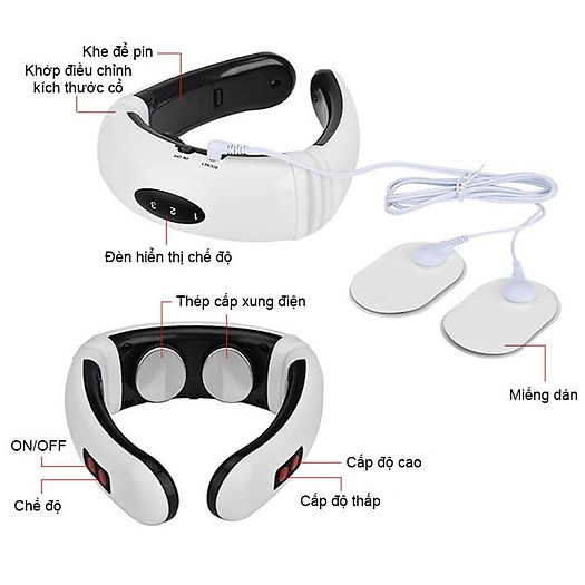 ✅ Máy Massage Cổ Vai Gáy HAO XIANG HX-5830 | Ngăn Ngừa Thoái Hóa Đốt Sống Cổ -VT0780