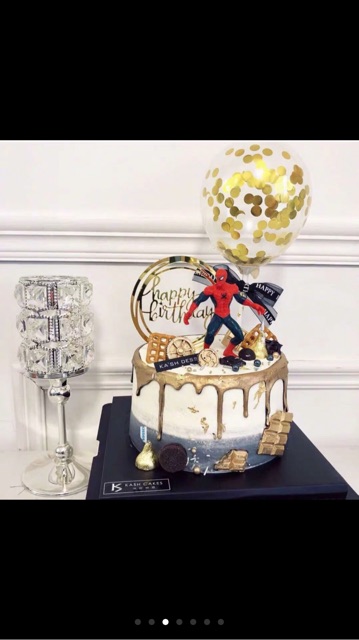 Bộ người nhện trang trí bánh kem (14.25)