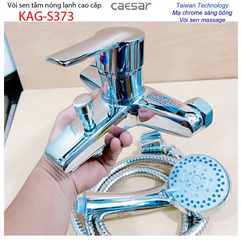 Sales 40% Vòi sen nóng lạnh Caesar KAG-S325, Sales giá tốt chất lượng tốt Vòi sen tắm KAG-S373