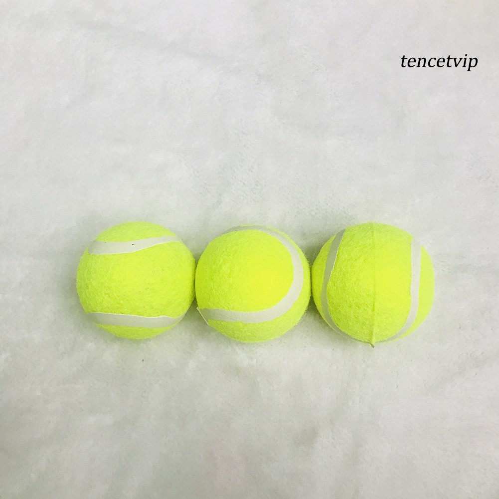 Quả Bóng Tennis Cao Su Không Độc Hại 6.5cm Dùng Để Huấn Luyện Thú Cưng