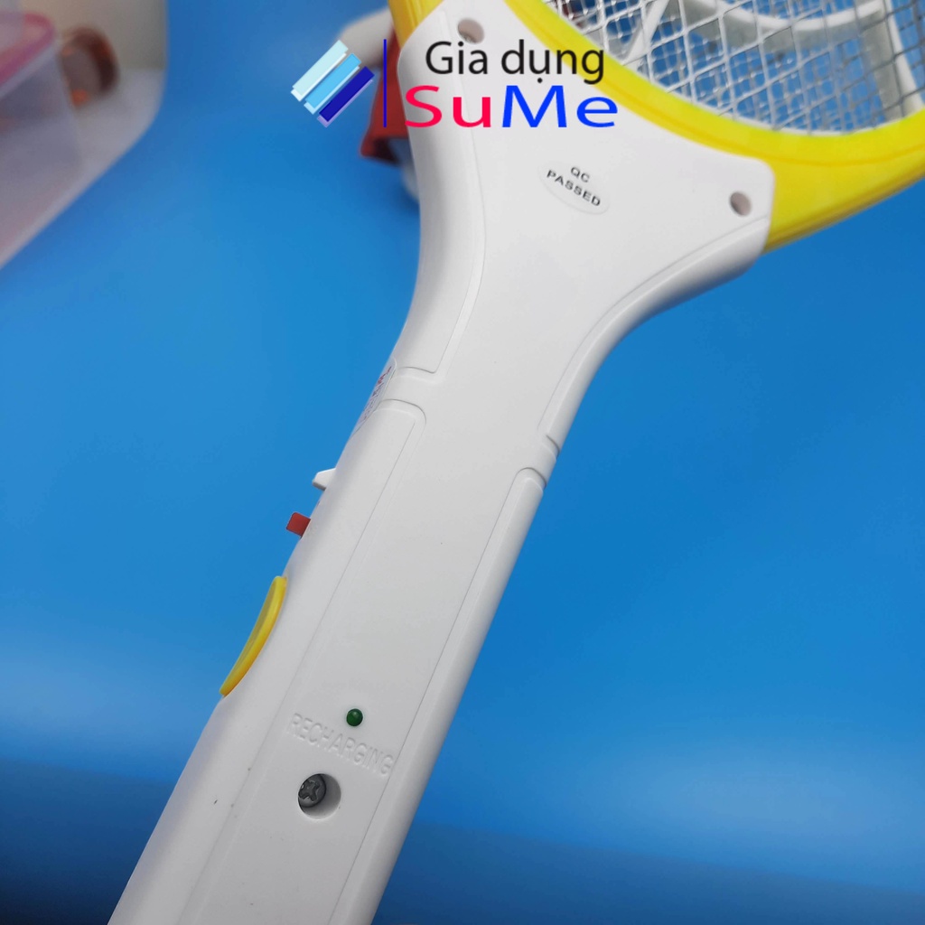 Vợt muỗi, đánh muỗi sạc pin tích điện cao cấp bắt muỗi hiệu quả an toàn