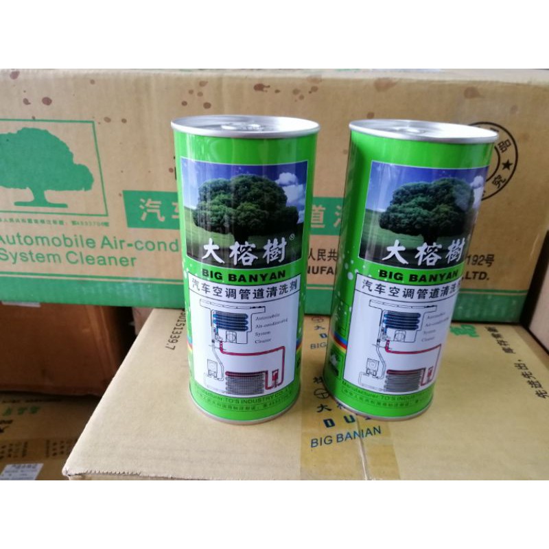 Nước xúc rửa đường ống Gas dàn lạnh dàn nóng hiệu BIG BANYAN 400ml