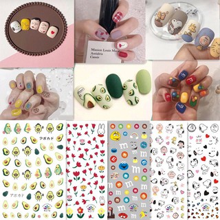 Sticker các loại tráng trí móng