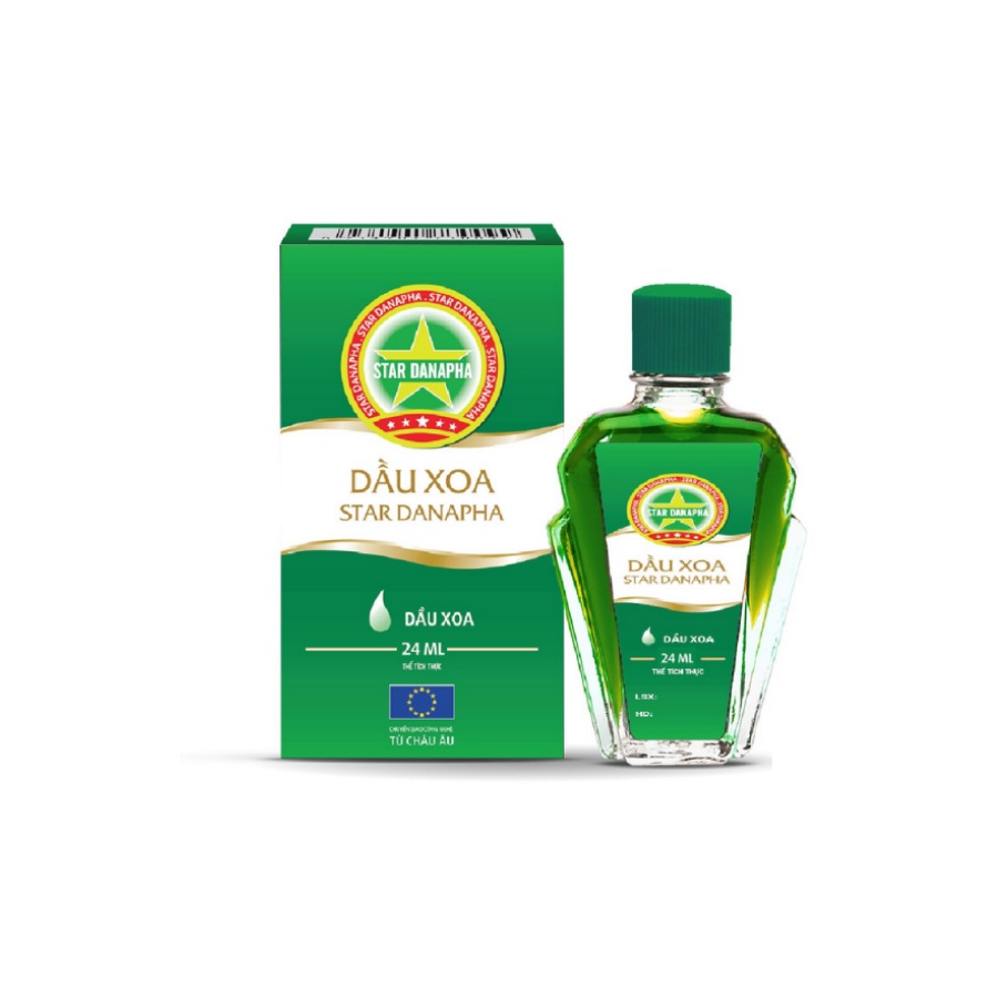 Dầu xoa Cao Sao Vàng STAR DANAPHA 24ML