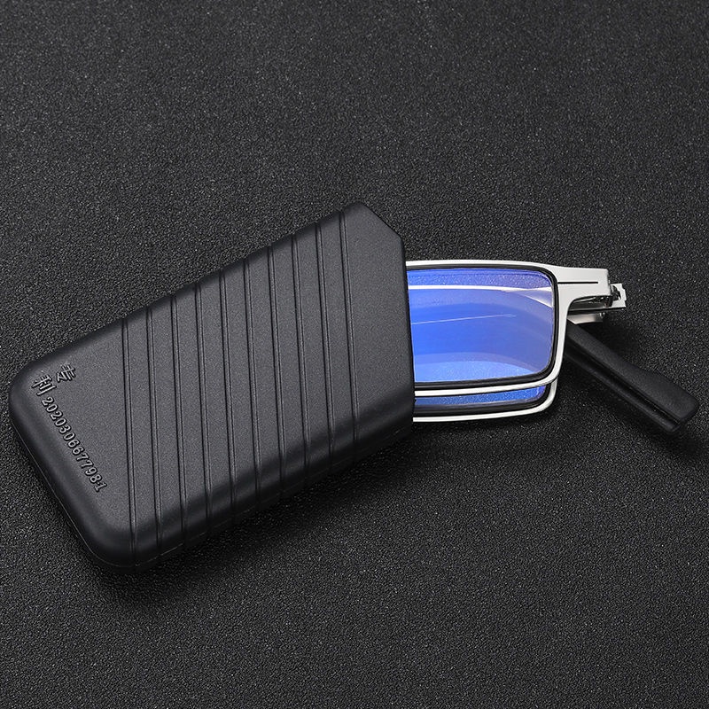 [+100°~+400°Kính Đọc Sách Siêu Nhẹ Chống Tia Sáng Xanh Thoải Mái Chống Mệt Mỏi Gấp Gọn Được Cho Nam Và Nữ