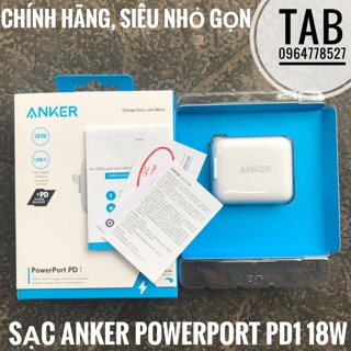 Sạc Anker PowerPort PD1 18w - A2019