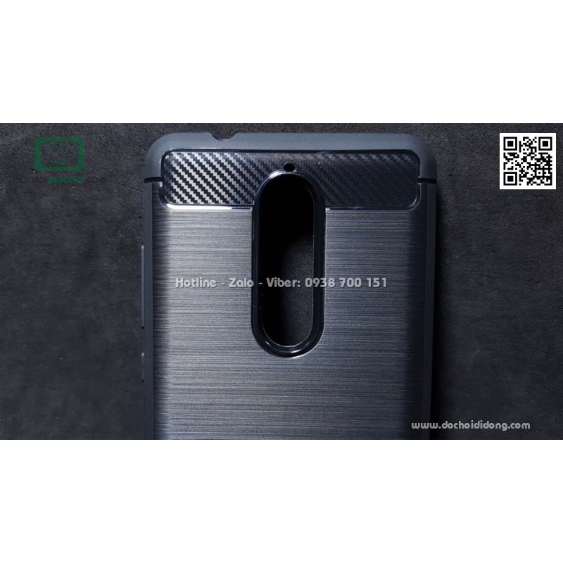 Ốp lưng Nokia 5.1 Likgus chống sốc vân kim loại