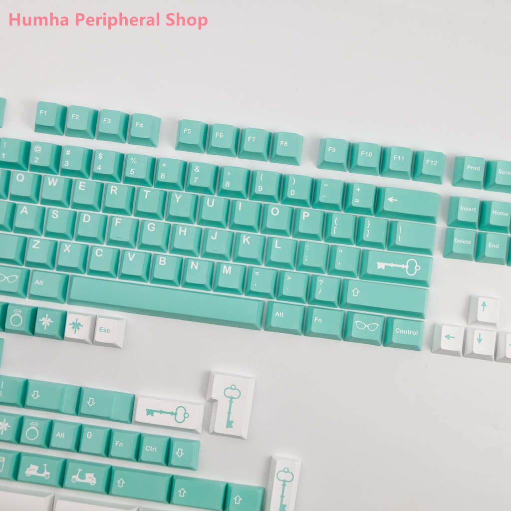 Goodthing Nắp Bàn Phím Cơ 140 Phím Chất Liệu PBT Nhuộm Màu Họa Tiết Cherry profile Cá Tính