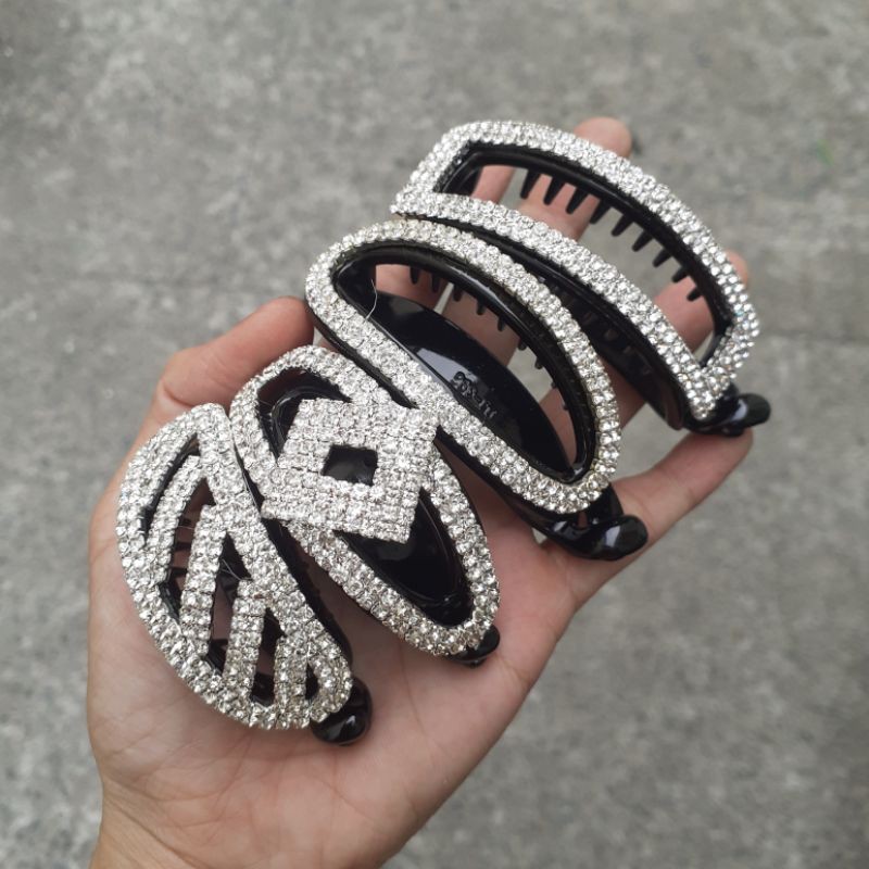 Kẹp cóc ngang,kẹp cóc mo đính soàn (được chọn mẫu)