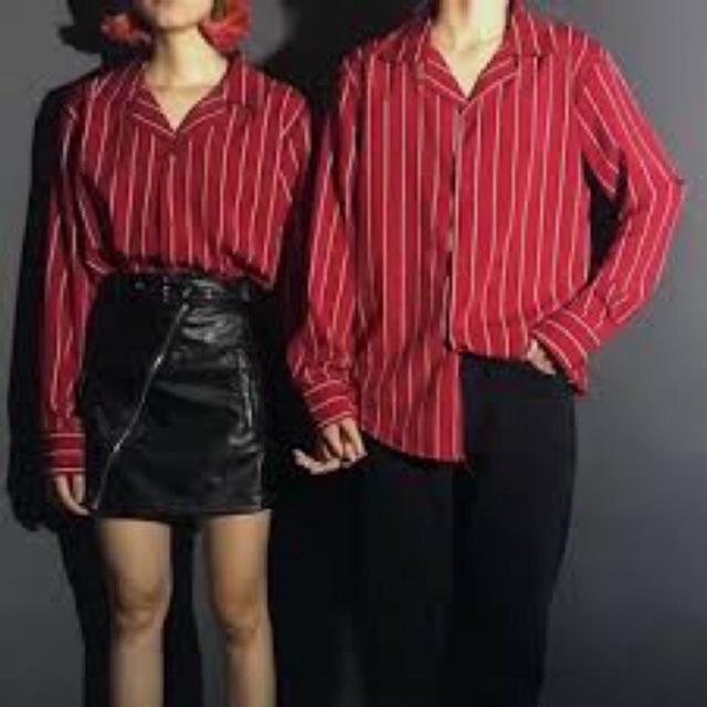 áo sơ mi mặc unisex big size nam nữ