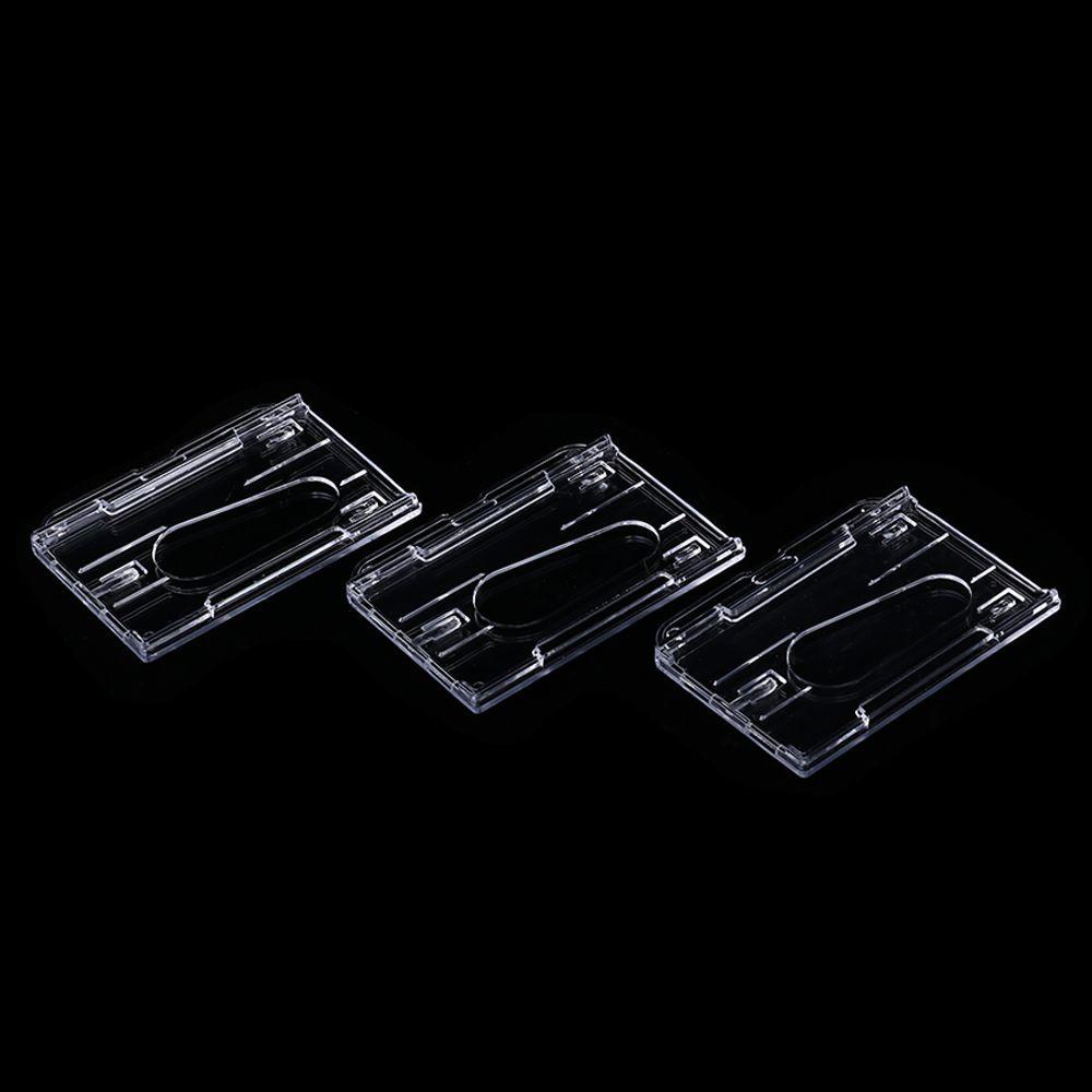 PISTA Set 1 / 3 Bao Đựng Thẻ ID Hai Mặt Đa Năng