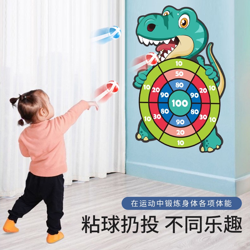 Cung ném bóng dính đồ chơi vận động, Bảng Phi Tiêu Bóng Ném Dính Rèn Luyện Tính Tập Trung và Tăng Sự Hoạt Bát Cho Bé