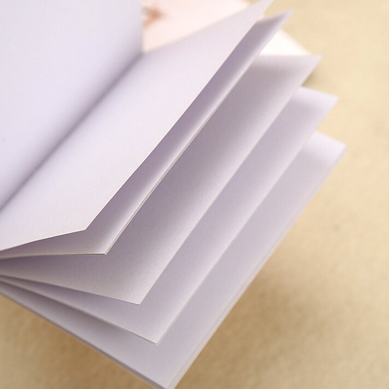 1 Cuốn Sổ Tay Bỏ Túi Mini In Hình Hoạt Hình