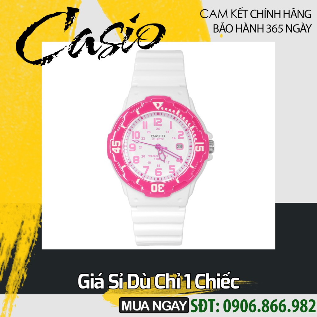Đồng Hồ Trẻ Em Nữ Màu Hồng Casio LRW200H