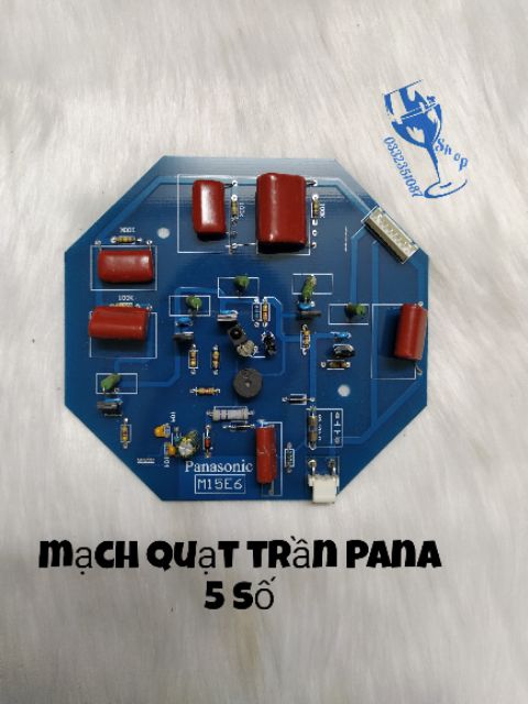 Bo mạch quạt trần Panasonic 3 cánh - 5 cánh