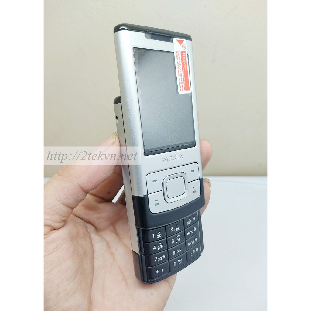Điện thoại Nokia 6500s slide nắp trượt full phụ kiện, bảo hành 12 tháng