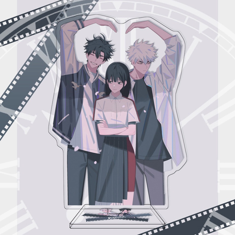 Mô hình nhân vật anime Link Click Time Agent Cheng Xiaoshi Lu Guang bằng acrylic để đứng bàn trang trí