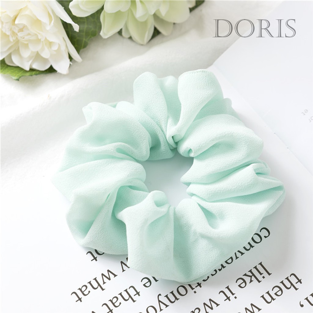 [Mã FAGOGO giảm 12% đơn 99K] Cột tóc Scrunchies Voan Gam Pastel Xinh Xắn - DORIS HOUSE | BigBuy360 - bigbuy360.vn