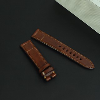 Dây đồng hò da bò nam - Da bò nhập khẩu - Đồ da Handmade - Mino Crafts
