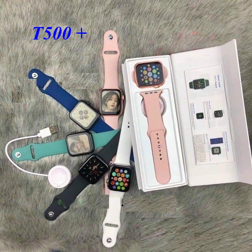 [ T500+ Plus Seri 6 Size 44mm] Smart Watch Hiwatch 6 Thay Ảnh / Đồng Hồ Thông Minh ghe Gọi Kết Nối Bluetooth 5.0