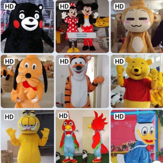 Quần áo hoá trang Mascot Bò sữa - sinh nhật, sự kiện