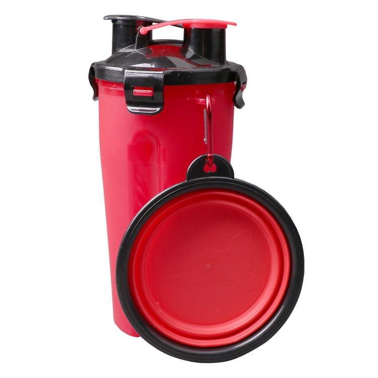 8 Màu Sắc Pet Bowl Cup Set Chai Nước Thức Ăn Cho Chó Bát Ăn Cho Mèo Máy Cho Chó Di Động Máy Cho Chó Uống Thức Ăn Cho Thú Cưng Phụ Kiện Outdoo Walking