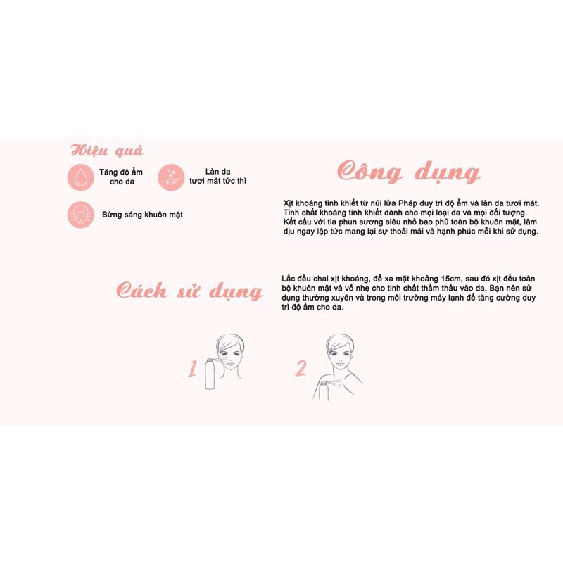 [Chính Hãng][Tiện Lợi] Xịt khoáng Evoluderm cấp ẩm, dịu da (chai mini, nhỏ gọn vừa túi xách) | BigBuy360 - bigbuy360.vn