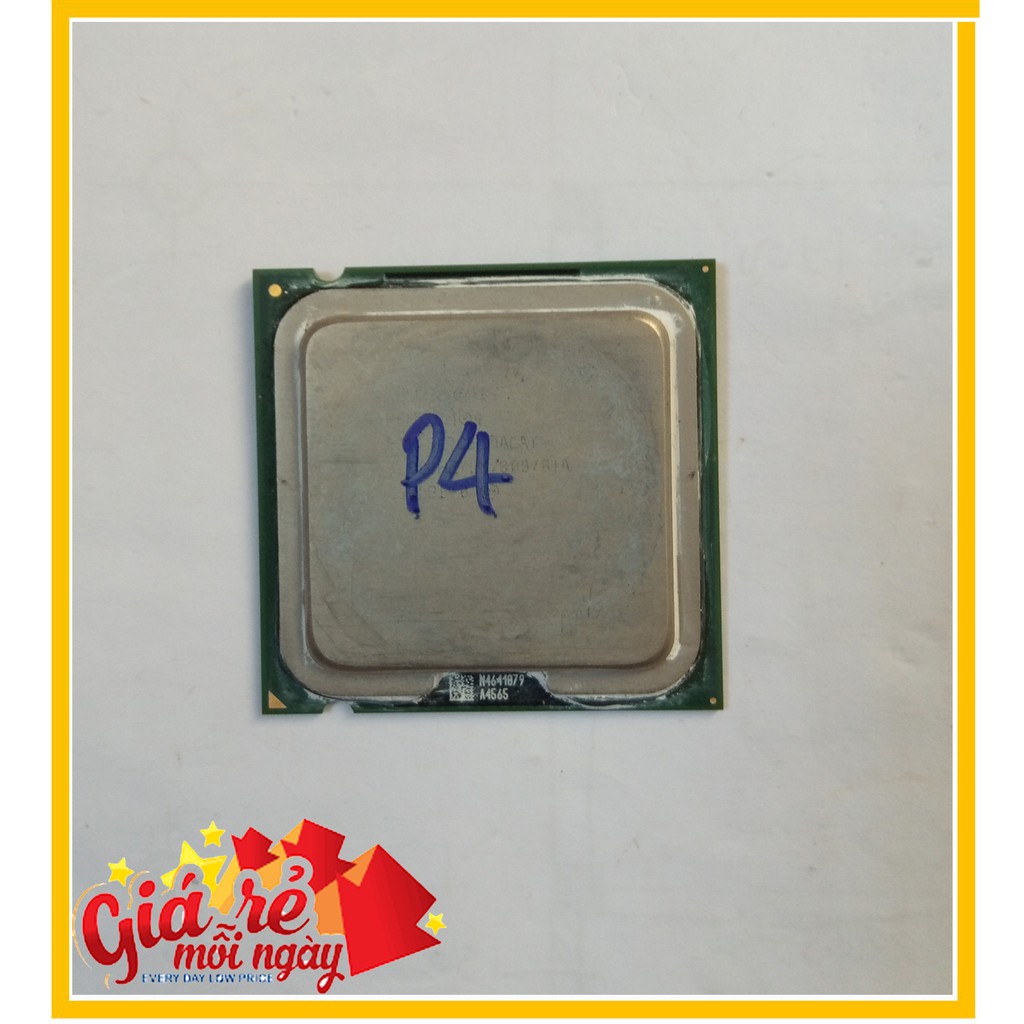 Bộ vi xử lý Chip CPU Intel Pentium 4 3.0 GHZ socket 775, Intel Celeron 1.8 GHZ socket 478 chân kim