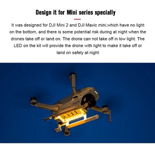 Bộ Chân Tiếp Đất Có Đèn LED Cho Mavic Mini 2/Mini SE/Mavic Mini