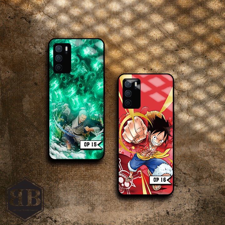 ỐP LƯNG KÍNH CƯỜNG LỰC OPPO A16 nhân vật hoạt hình