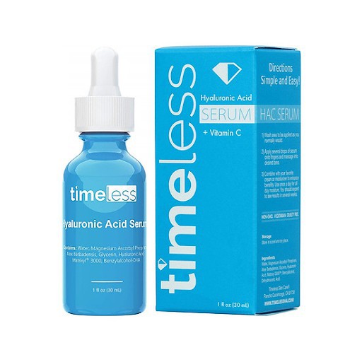 Hyaluronic Acid + Vitamin C Serum Cấp nước sáng da Timeless 30ml Chip Skincare