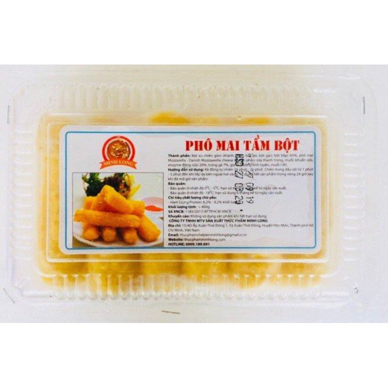 Phô Mai Que Minh Long Hộp 500gram 13 que