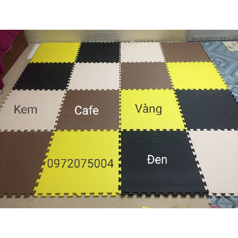 Thảm xốp lót sàn 60x60 ko mùi VNXK hàng chọn đẹp