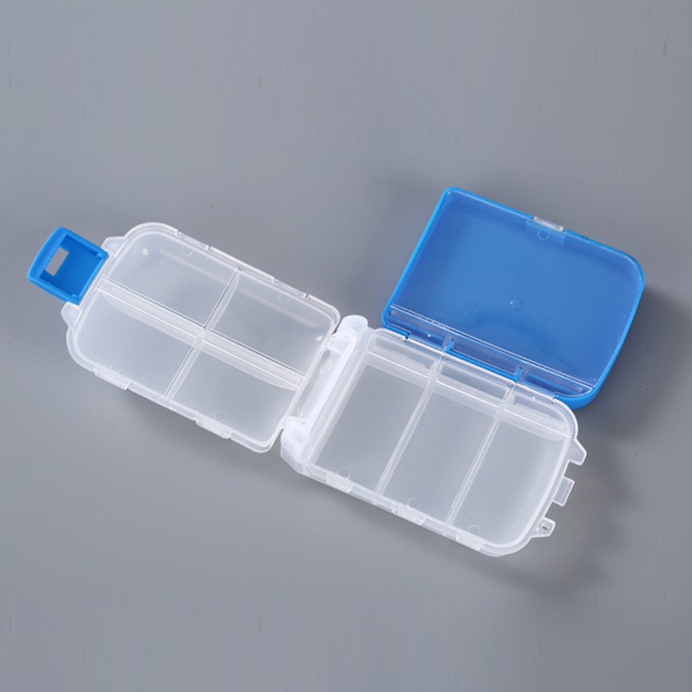 Hộp Đựng Thuốc 8 Ngăn Tiện Lợi Du Lịch Ốp