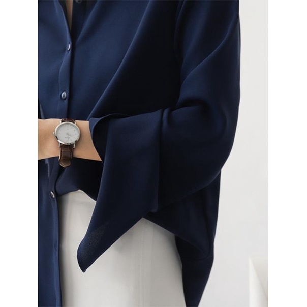 Áo Sơ Mi Chiffon Tay Dài Phong Cách Thời Trang Hàn Quốc Mới 2022 Dành Cho Nữ