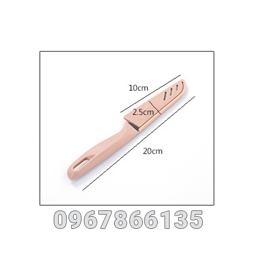 Dao Gọt Hoa Quả Có Nắp An Toàn - Dao Gọt Trái Cây Sắc Bén Có Nắp Đậy Tiện Lợi
