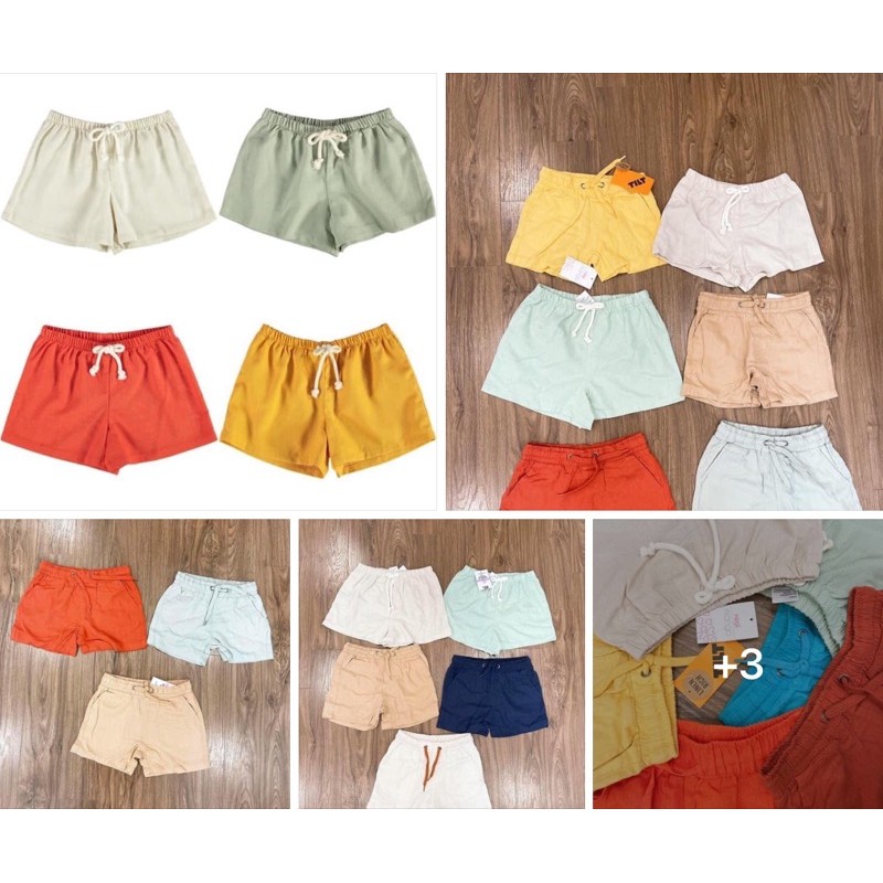 Quần short cho bé linen #Mango