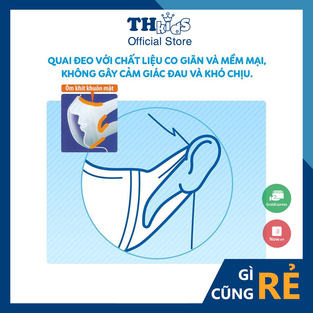 Khẩu Trang 3D Mask dập theo Unicharm công nghệ Nhật Bản | BigBuy360 - bigbuy360.vn