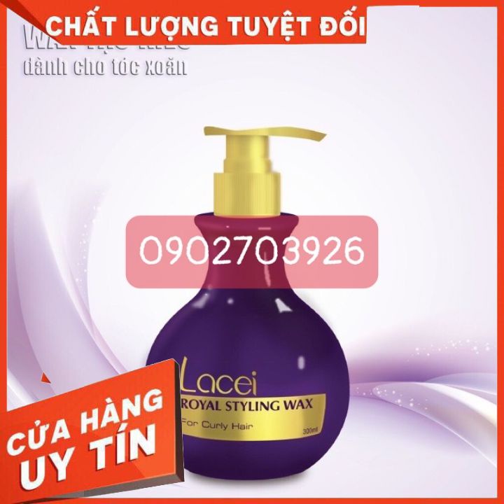 Wax tạo kiểu tóc Lacei ( hũ màu tím ) giữ nếp tóc uấn mềm -vào lọn tự nhiên-không bết -dưỡng tóc chống khô sơ trẻ ngọn